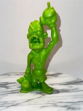 Vintage 1960s Marx Nutty Mads Green Monster  Figure Toy Middle Finger Rat Fink